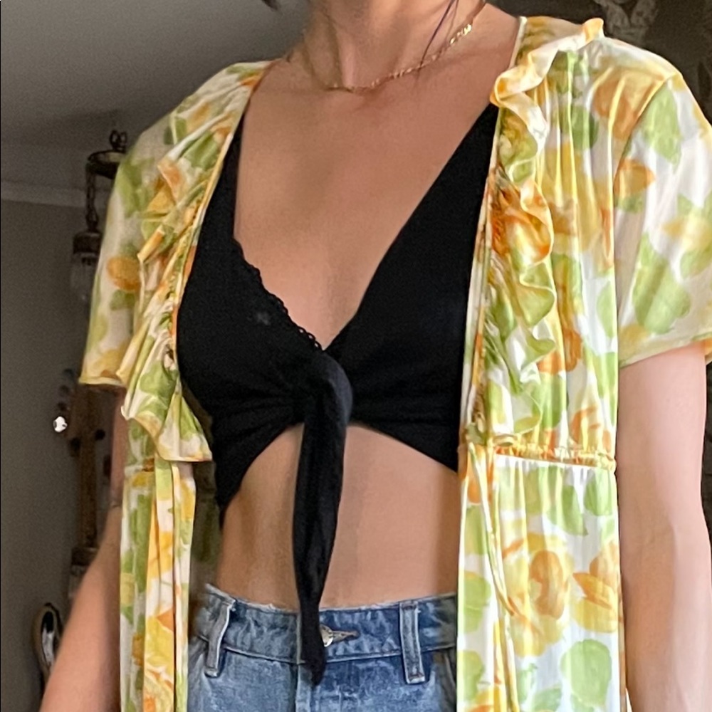 Floral duster - vintage - Picture 2 of 9